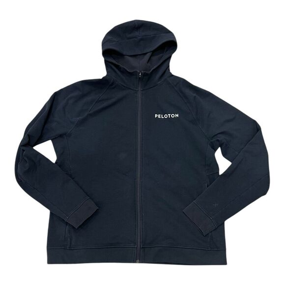 Lululemon x Peloton Black City Sweat Full Zip Hoodie Sweatshirt XXL - Picture 1 of 4